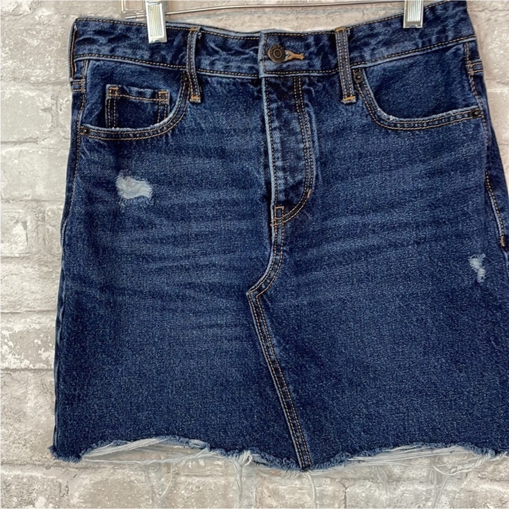 Old Navy Denim High Rise Secret Slim Pockets Skirt